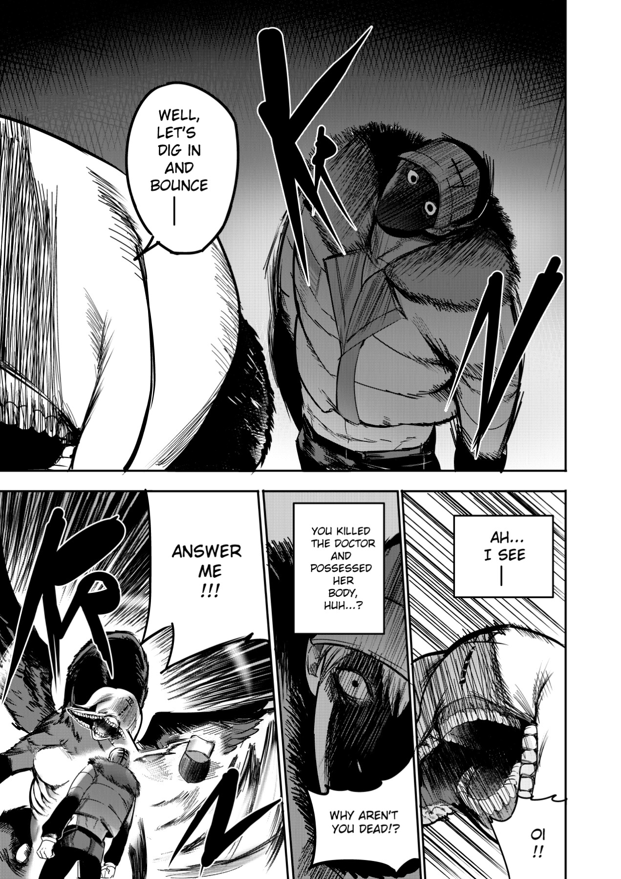 hentai manga I sold my body to a god Chap 6-8